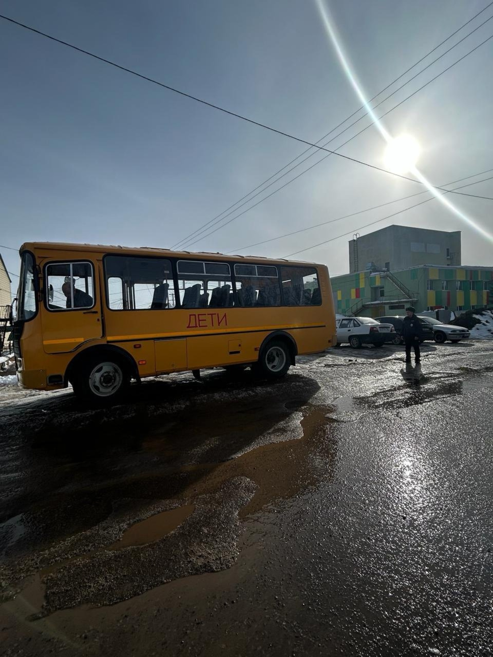 В Фёдоровском районе провели технический осмотр школьного автобуса