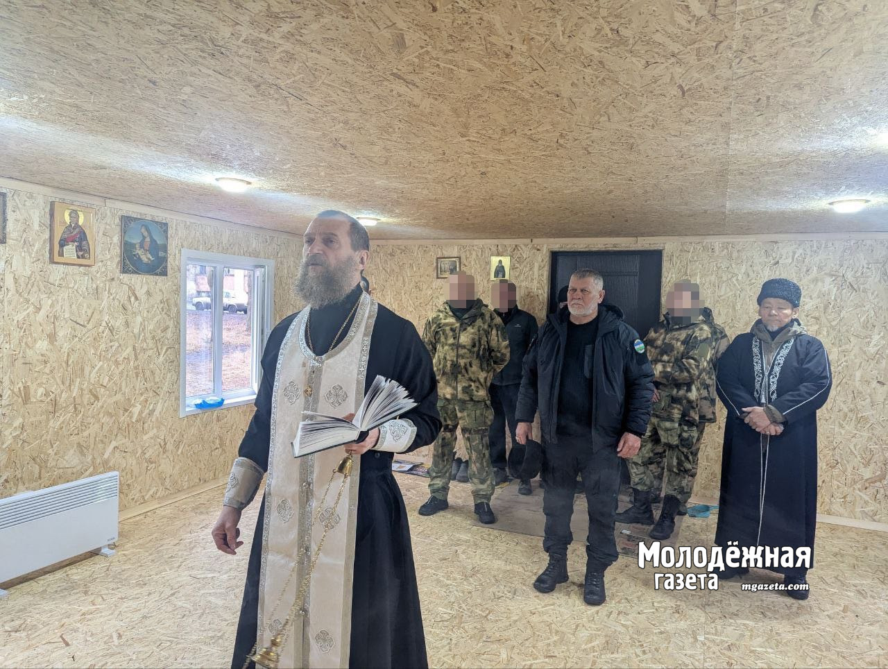 Военнослужащие Башкирии возвели в Донбассе часовню