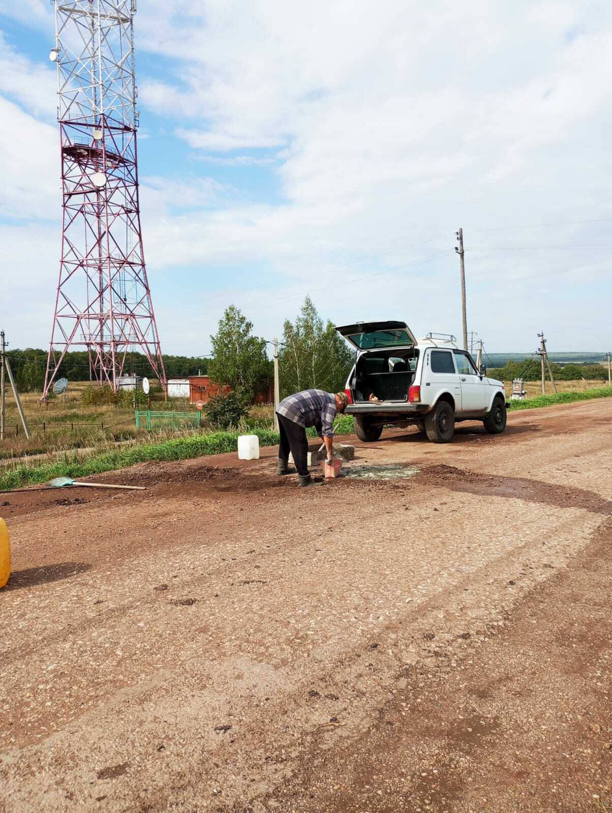 Ремонт дорог своими силами