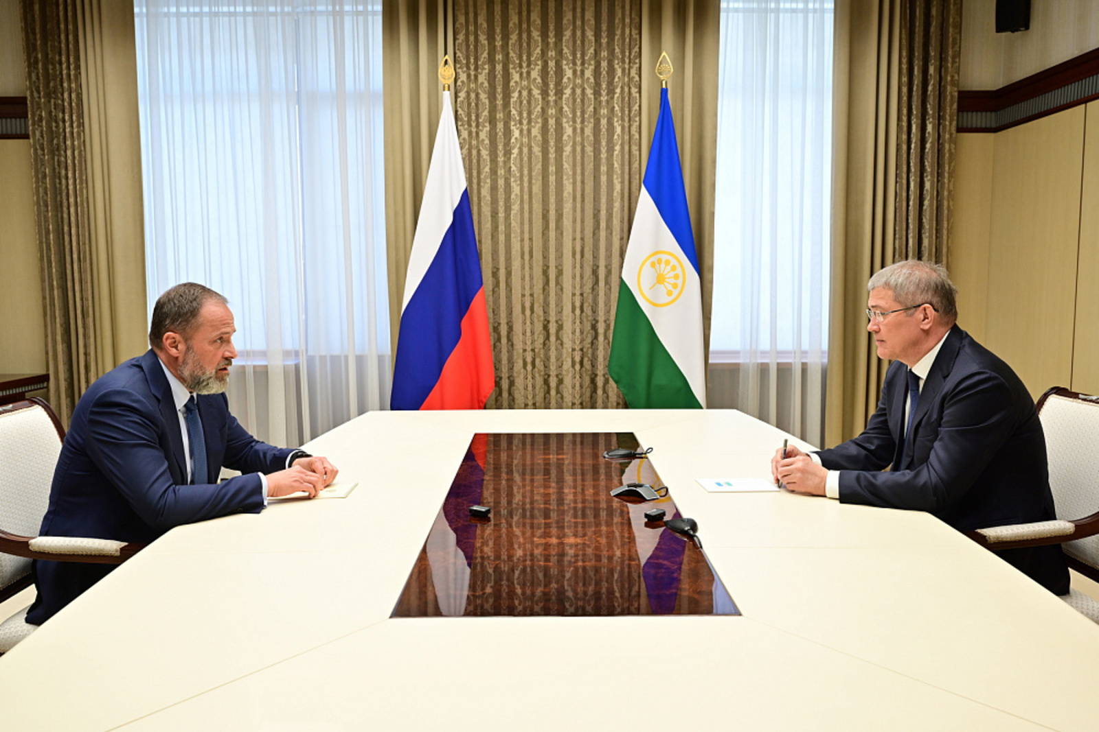 Встреча с полномочным представителем Президента России в ПФО Игорем Комаровым