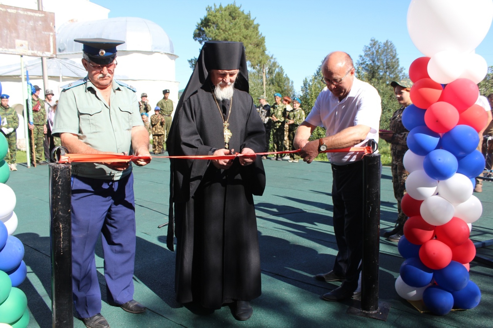 В Мечетлинском районе Башкортостана открылась многофункциональная спортивная площадка