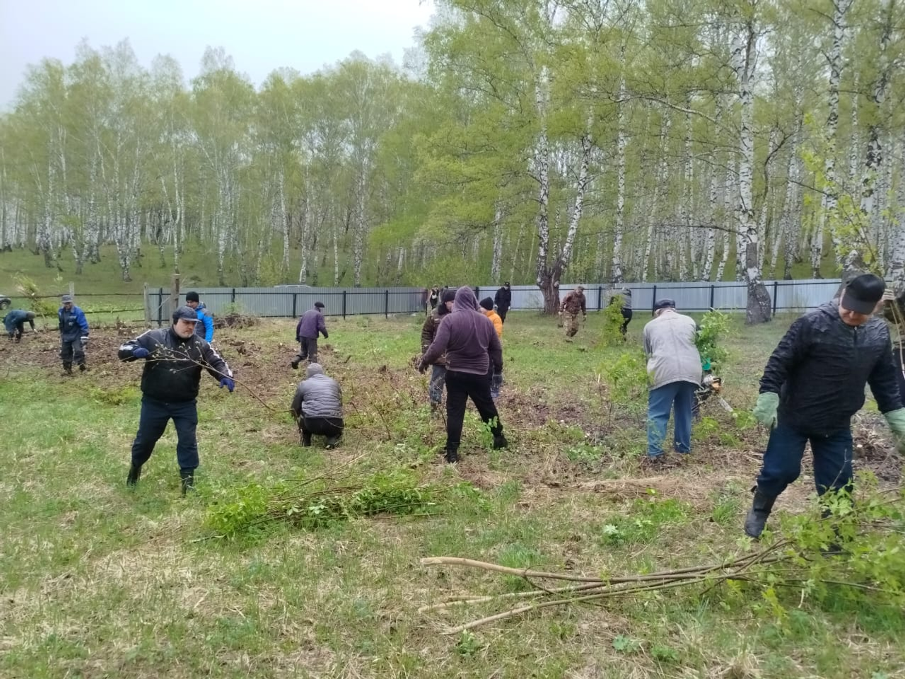 В Фёдоровском районе прошёл День поминовения и почитания