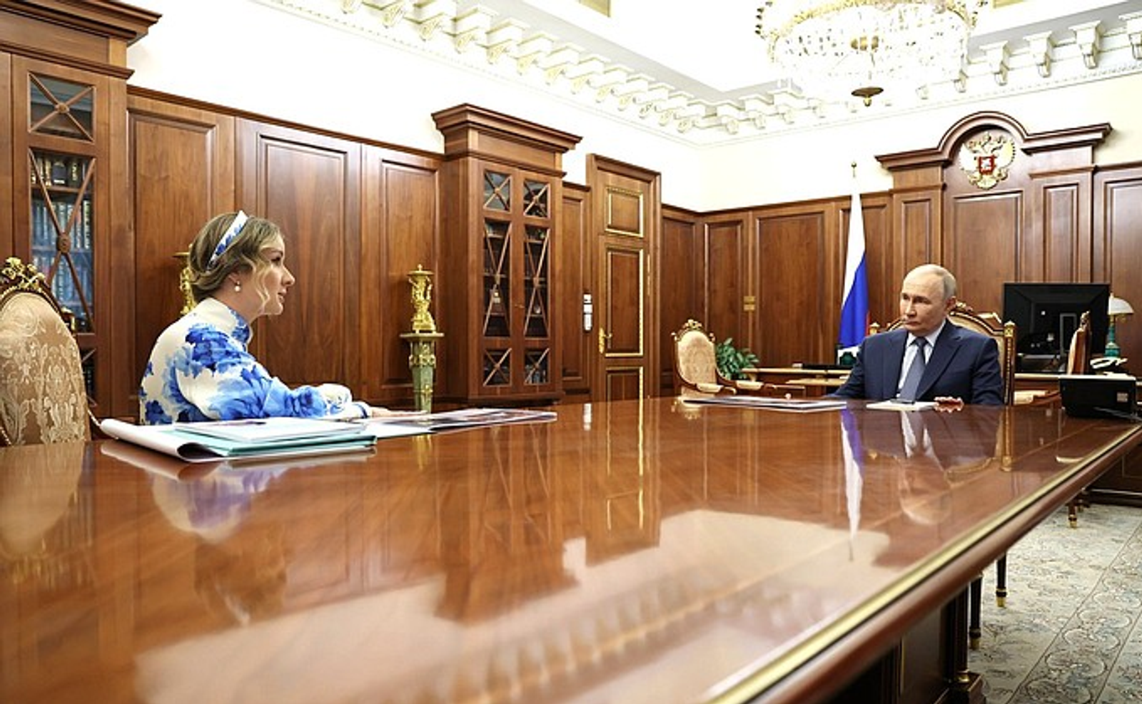 Владимир Путин встретился с Уполномоченным по правам ребёнка