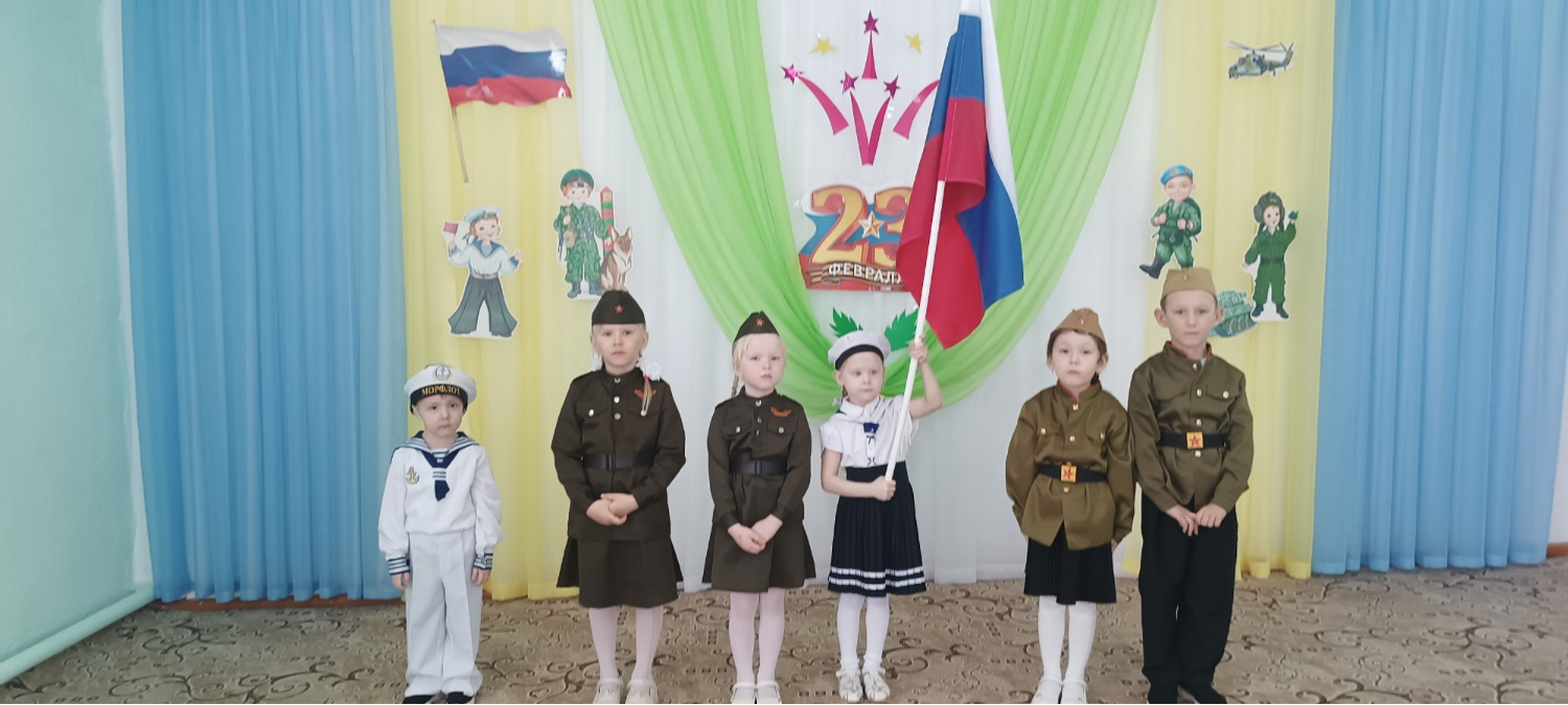 Воспитанники МБДОУ «Детский сад «Уралочка» села Новосёлка.