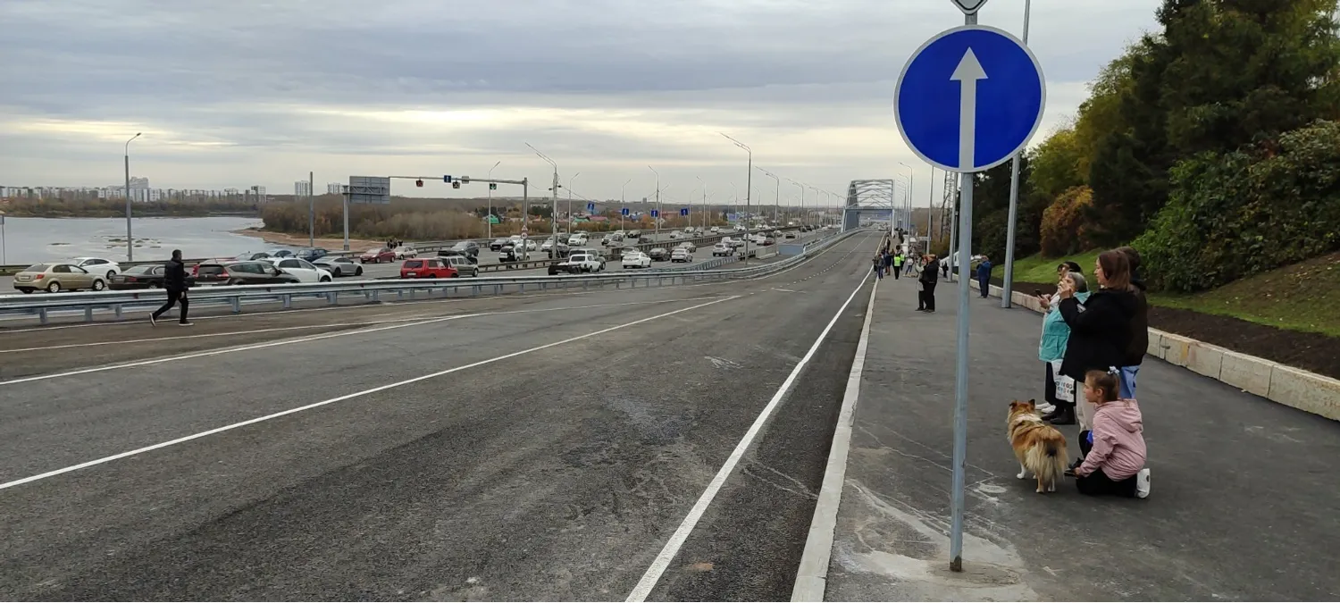 В Уфе после трехлетней реконструкции открыли старый бельский мост