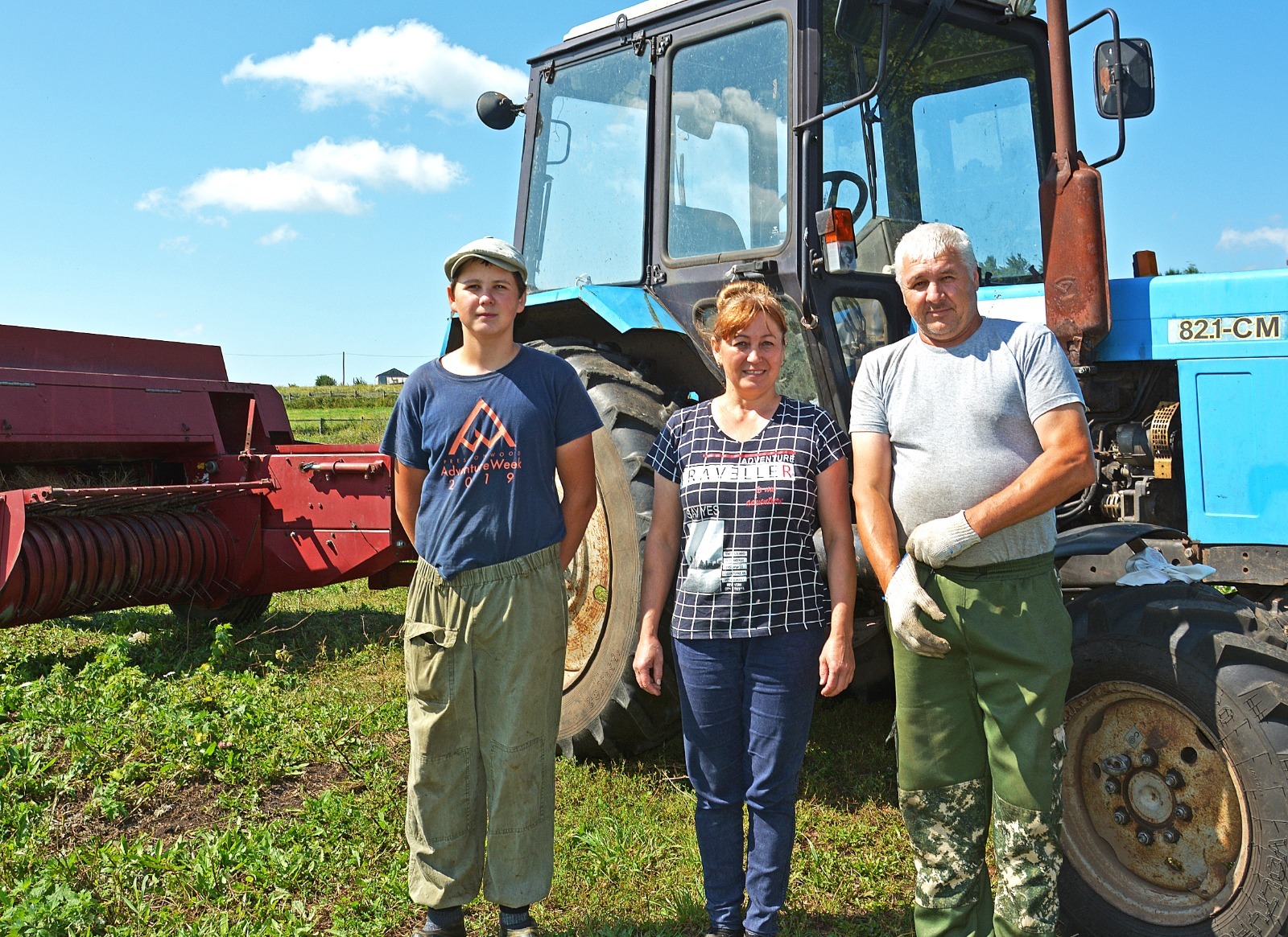 Рахимовы считают, что жить в деревне лучше, чем в городе.