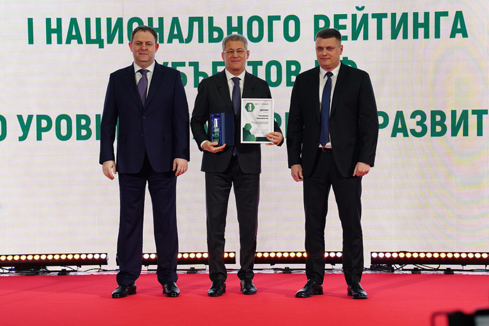 Башкирия - первая в Национальном рейтинге регионов России