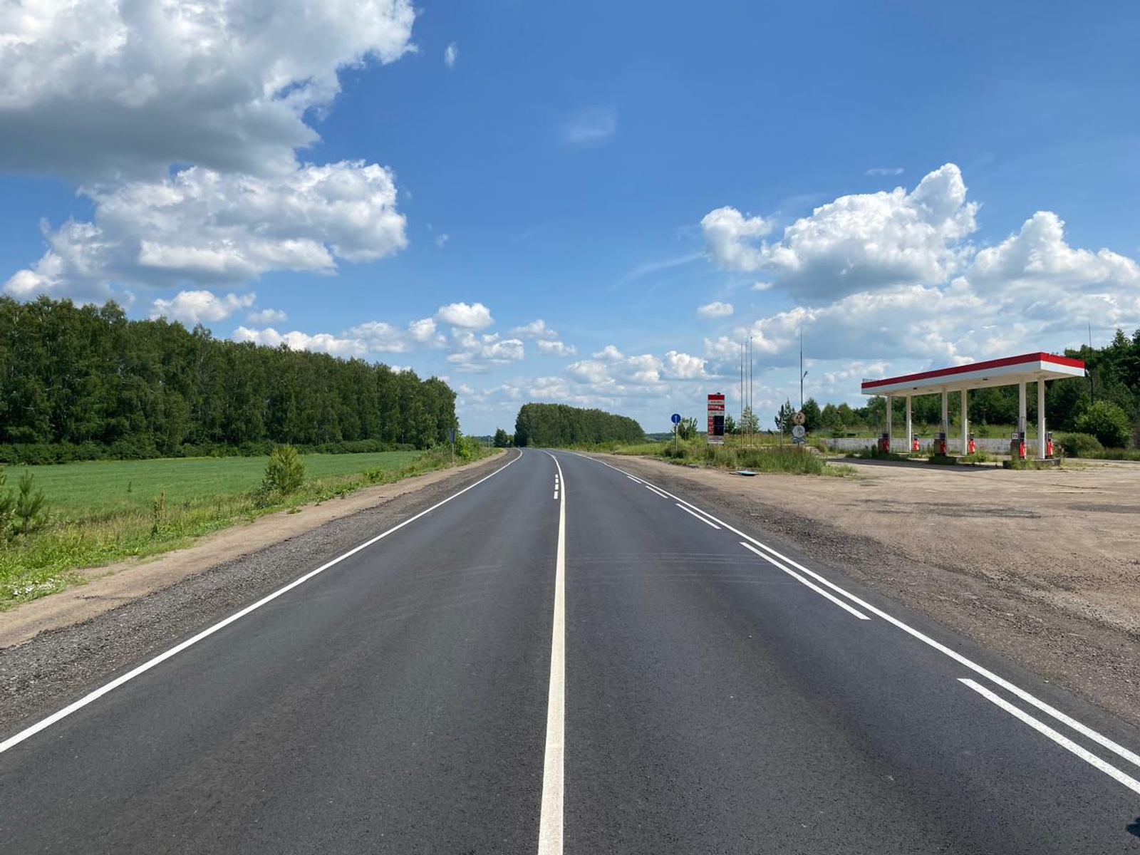 В Башкирии отремонтировали 1,2 км дороги Нефтекамск — Янаул