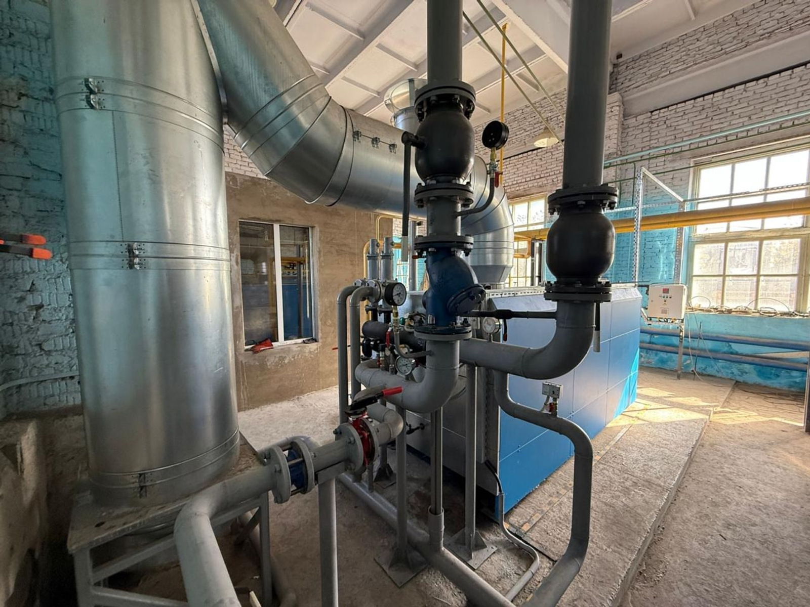 В Кигинском районе Башкортостана благодаря нацпроекту реконструировали котельную