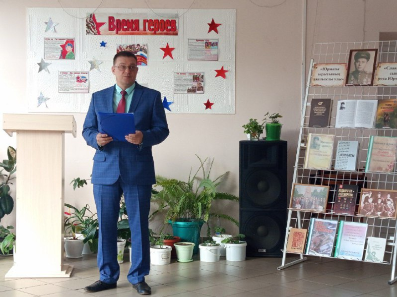 В Бала-Четырмане состоялось открытие именного избирательного участка