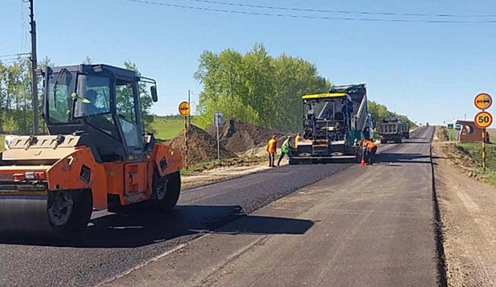 В Чекмагушевском районе ремонтируют дороги Шаран – Новобалтачево - Андреевка