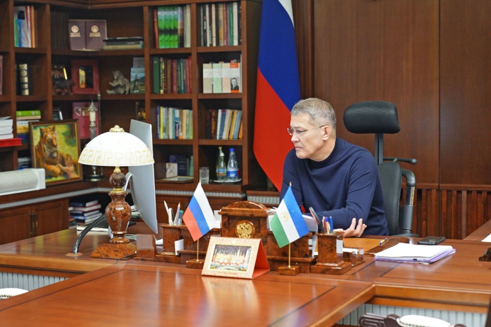 Глава Республики Башкортостан Радий Хабиров принял участие во Всероссийской переписи населения
