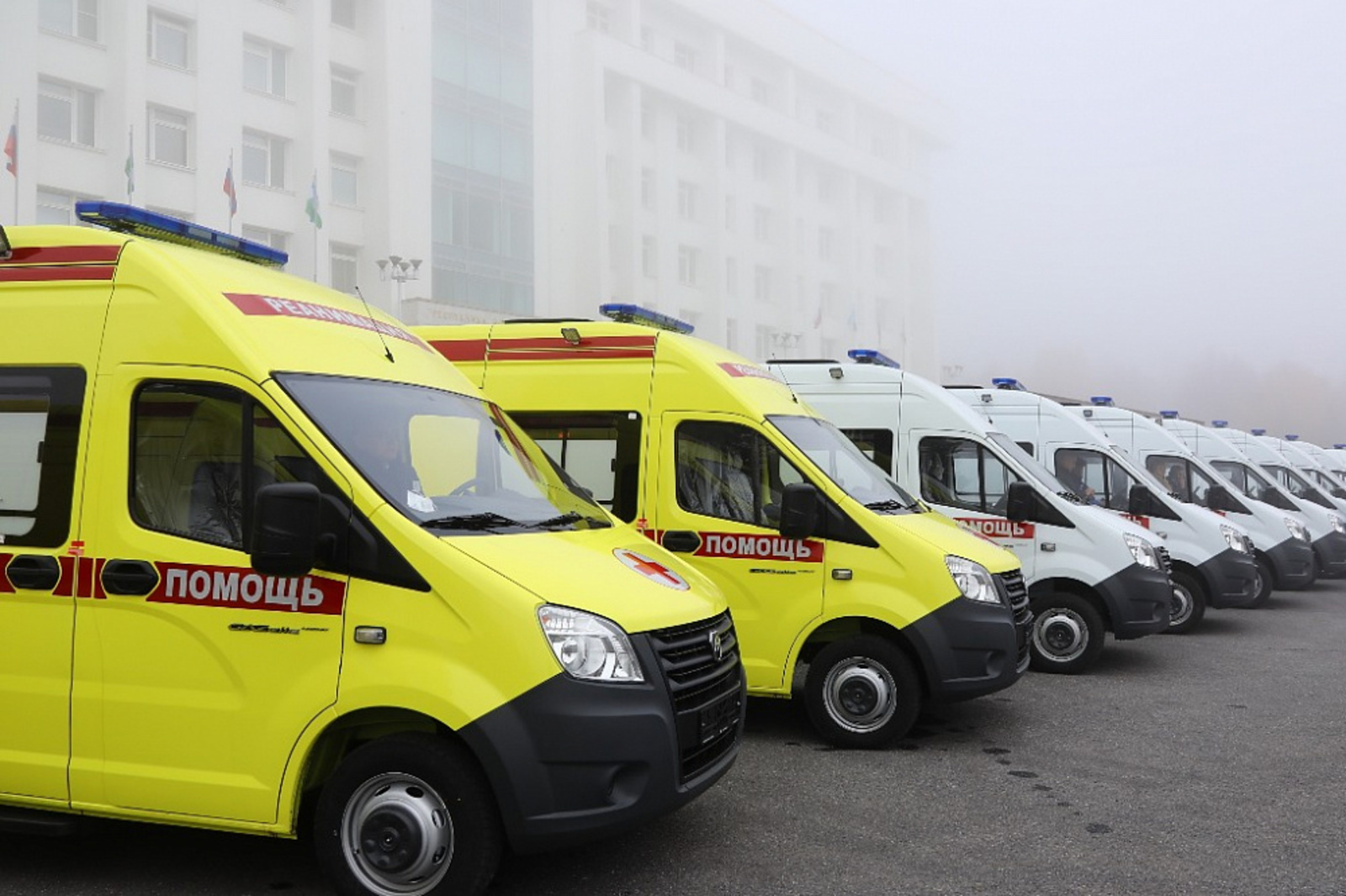 Автопарк скорой медпомощи учреждений здравоохранения Башкортостана пополнился