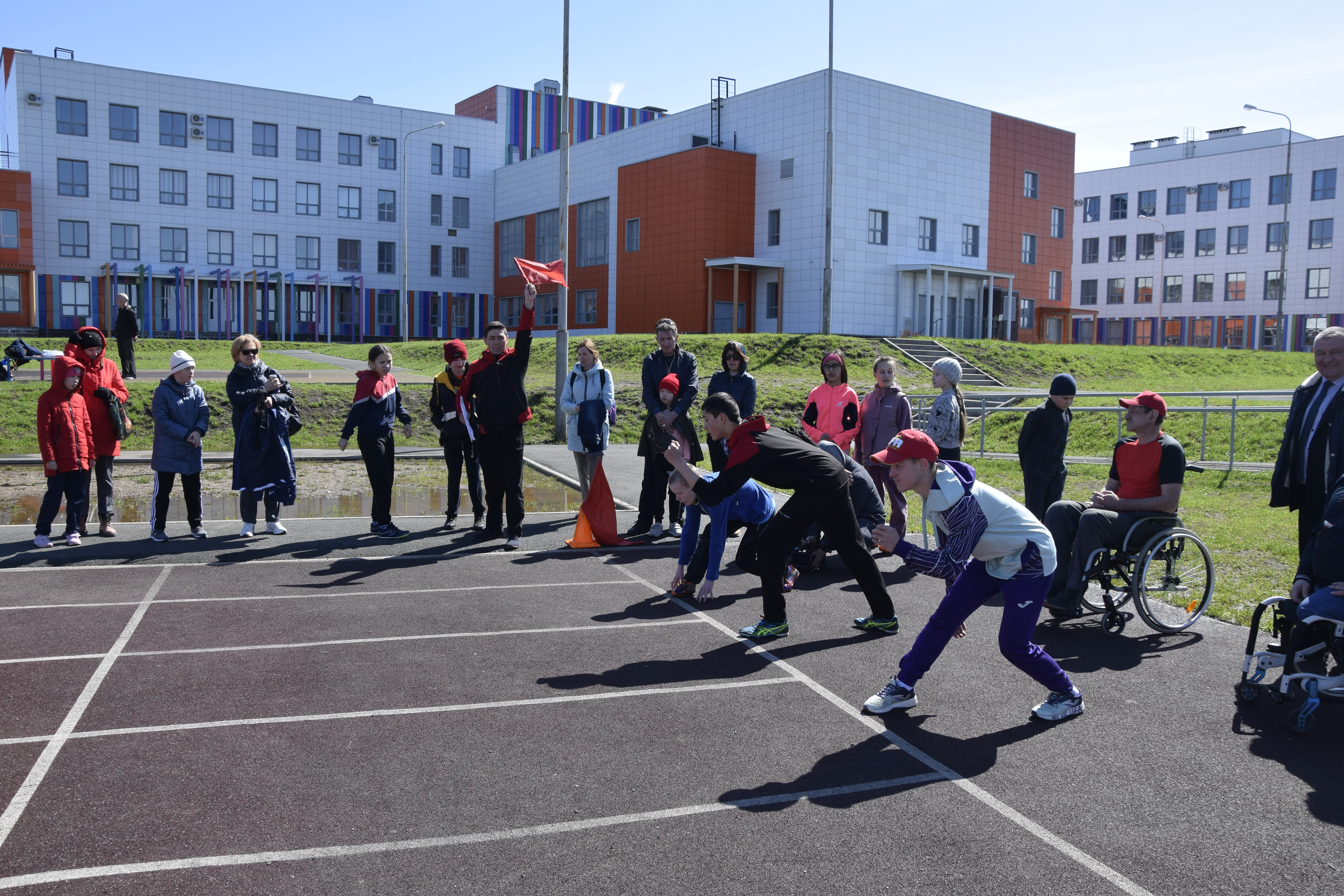 В Нагаево прошли соревнования среди людей с ограниченными возможностями здоровья