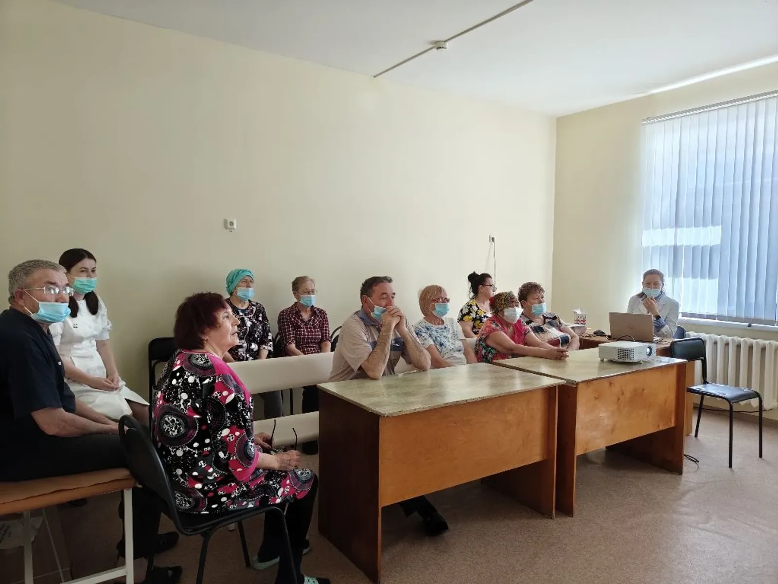 В Бижбулякском районе прошло занятие «Школы здоровья»