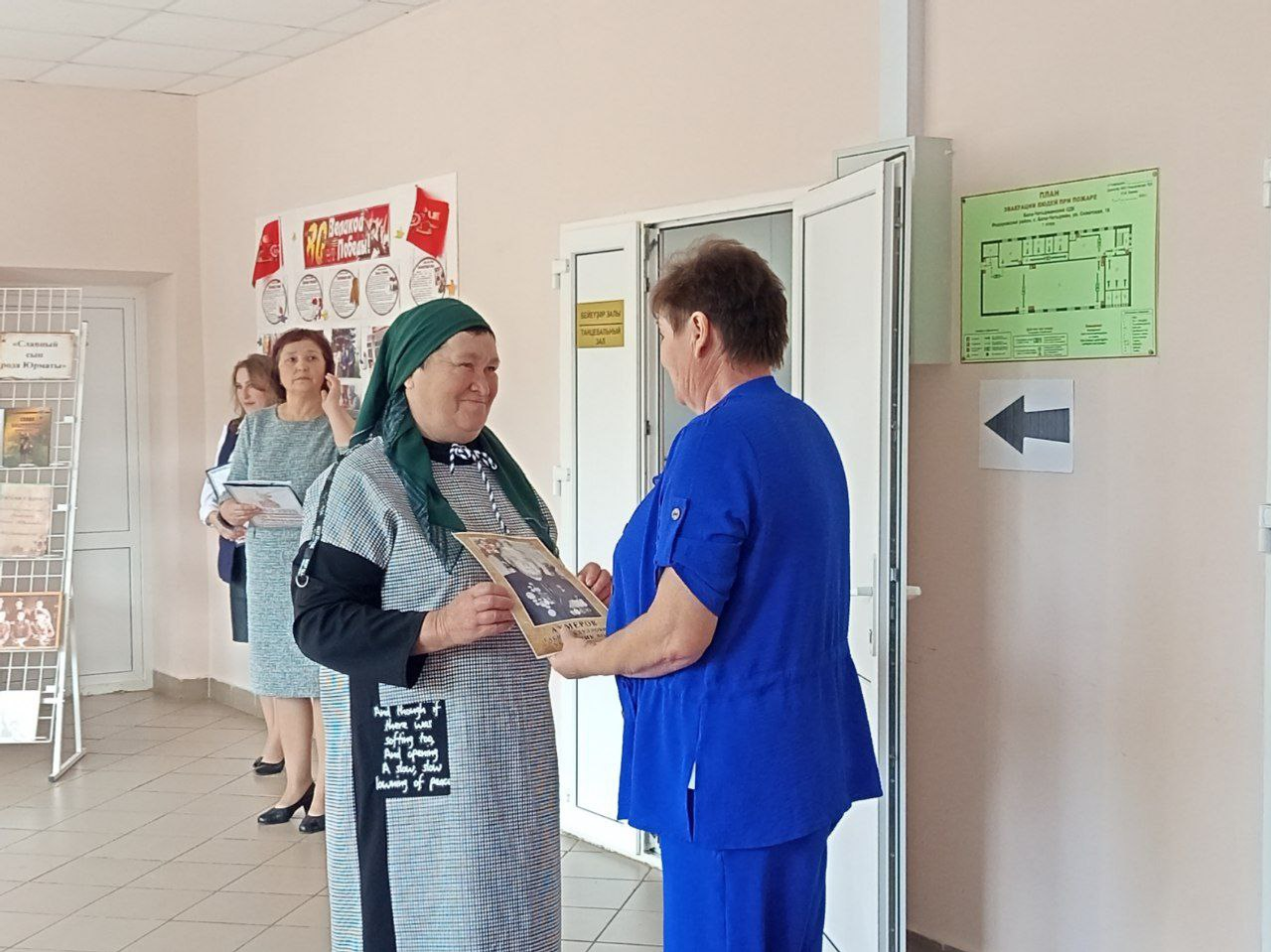 В Бала-Четырмане состоялось открытие именного избирательного участка