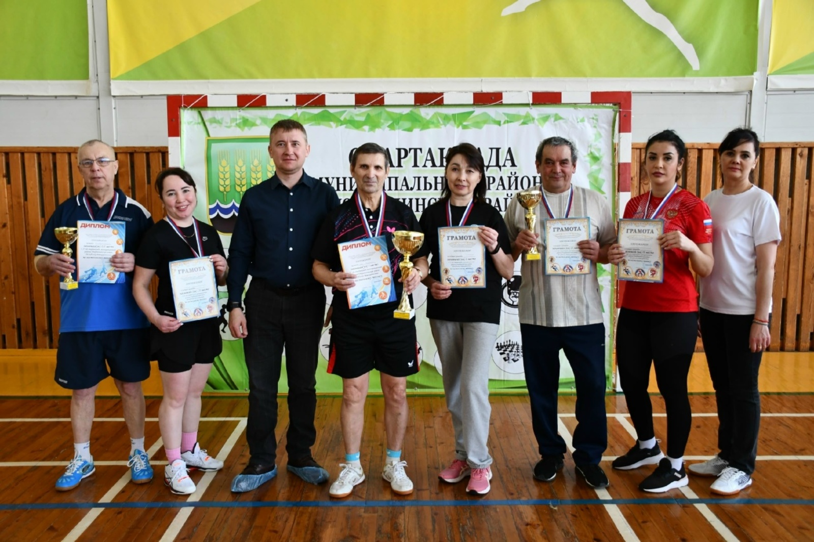 В Дюртюлинском районе прошла спартакиада