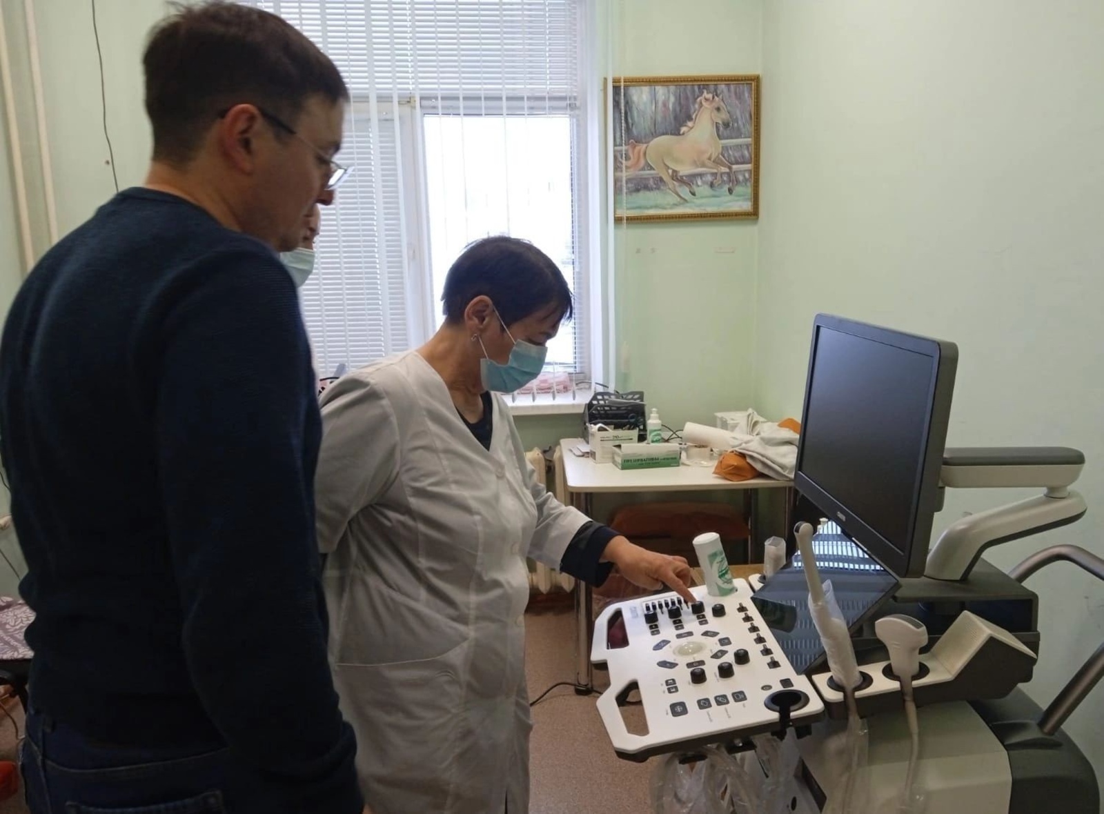 В центральную районную больницу Стерлибашевского района поступил новый ультразвуковой аппарат
