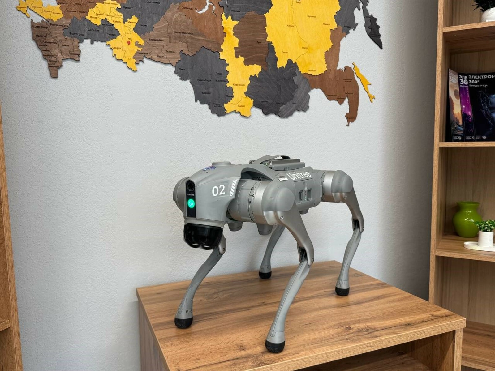 Робопес из Межвузовского кампуса станет участником Уфимского марафона