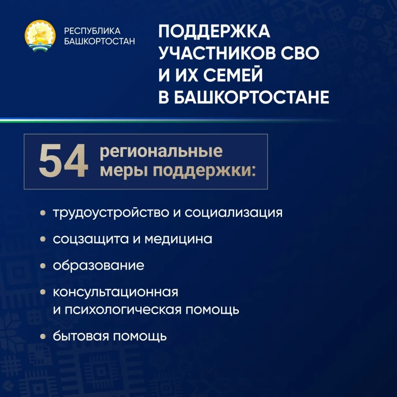 Глава Башкирии призывает быть ответственными в поддержке участников СВО