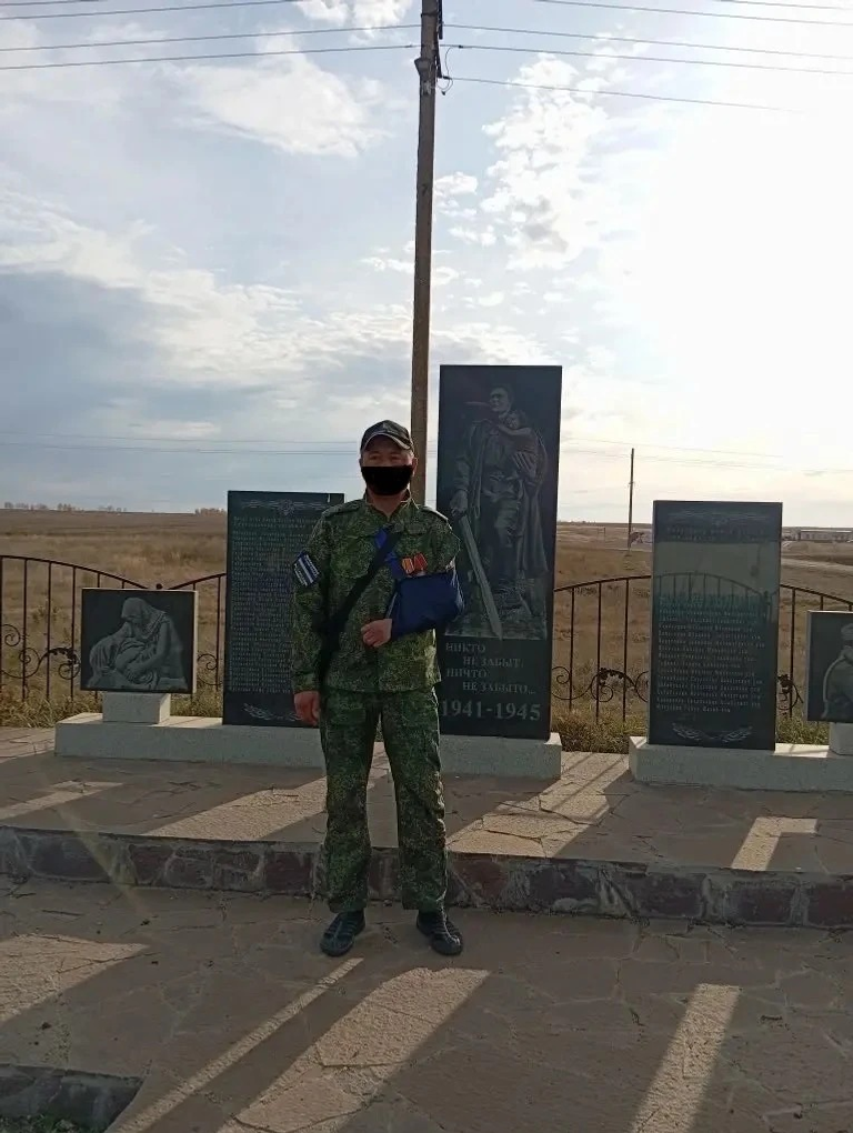 Участник СВО с позывным "Кузьмич".