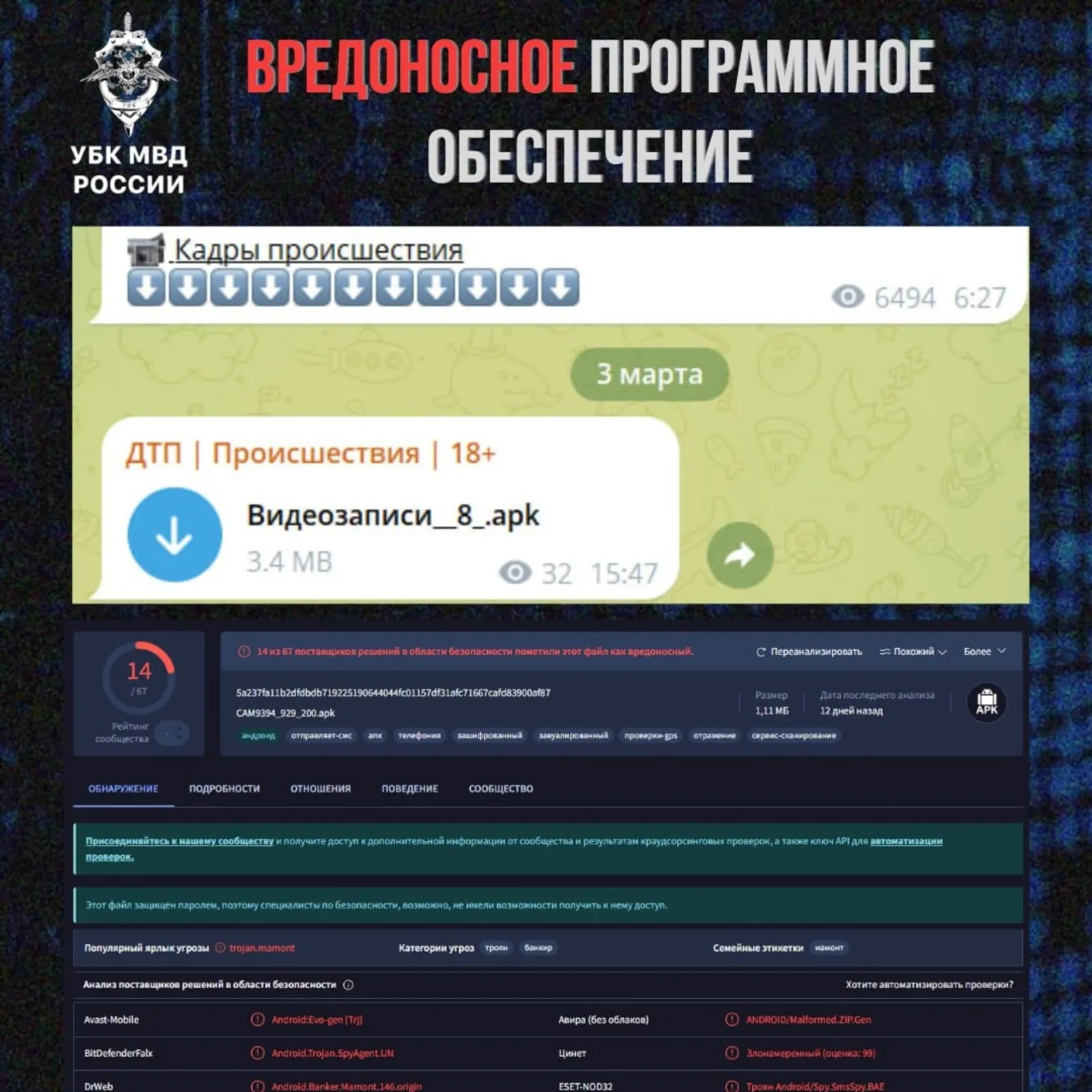 Фото: тг-канал / «Вестник киберполиции»