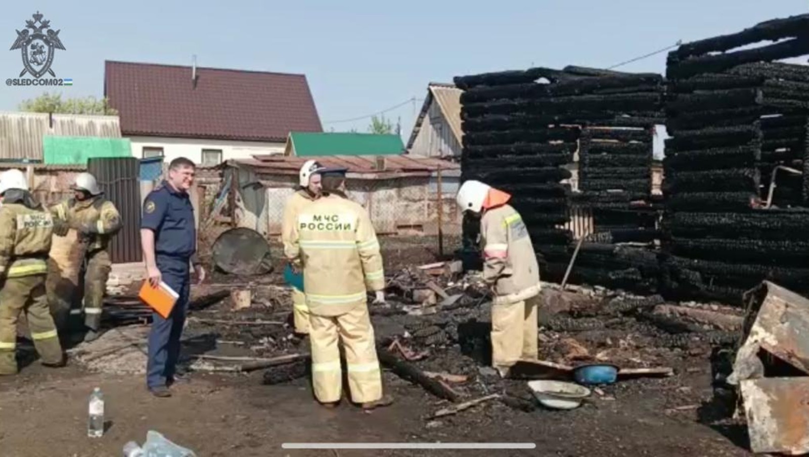 В Башкирии при пожаре в доме сгорели четверо родственников