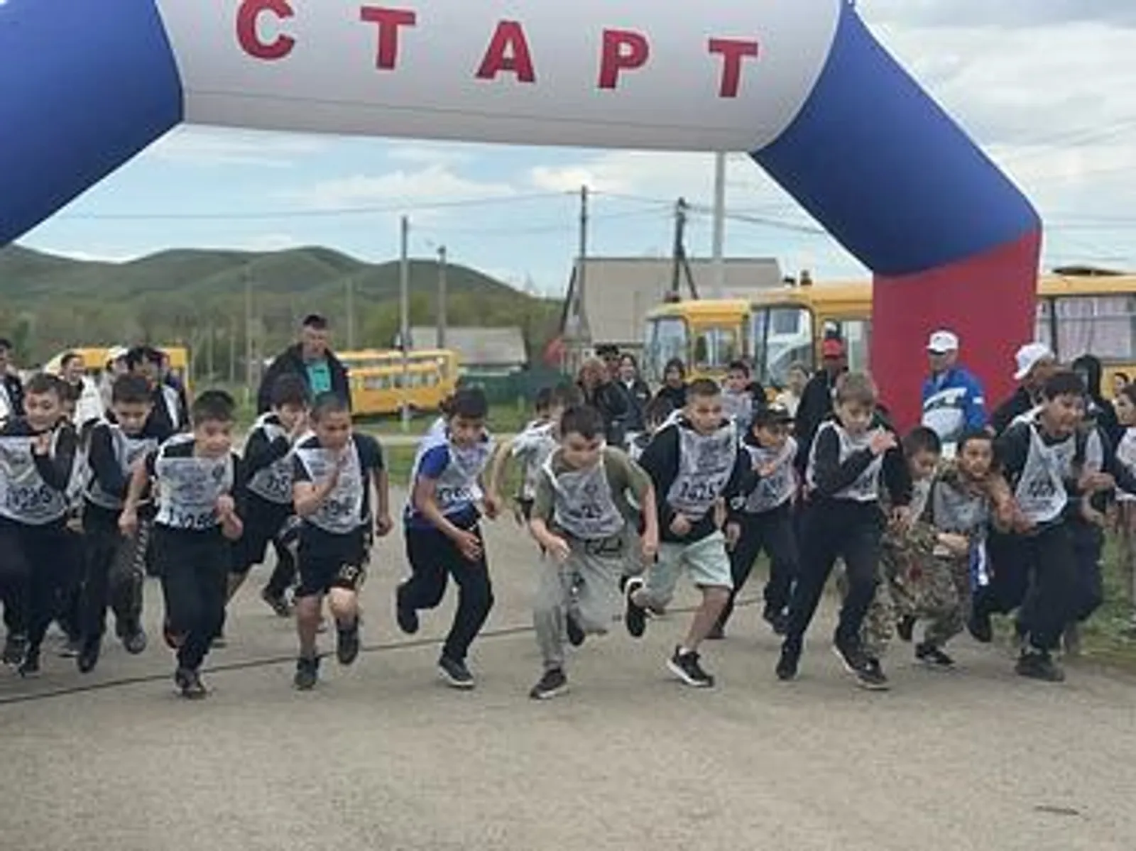 В Зианчуринском районе прошел забег Победы