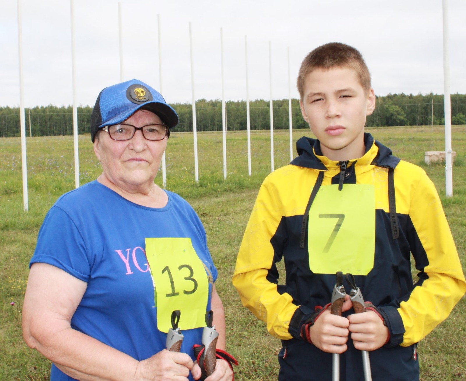Валентина Данилова со своим внуком Павлом Судаковым – удачный спортивный тандем.