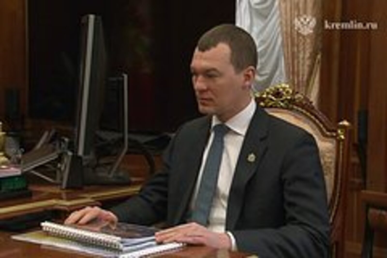 Путин встретился с главой Хабаровского края
