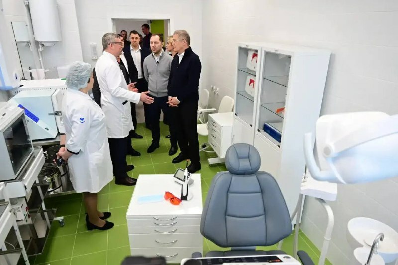 Глава Башкирии Радий Хабиров открыл в Янауле новую детскую поликлинику