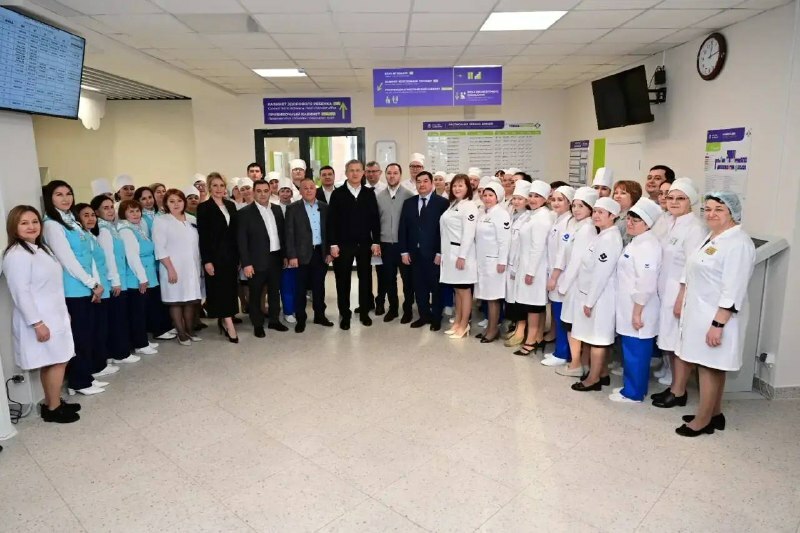 Глава Башкирии Радий Хабиров открыл в Янауле новую детскую поликлинику